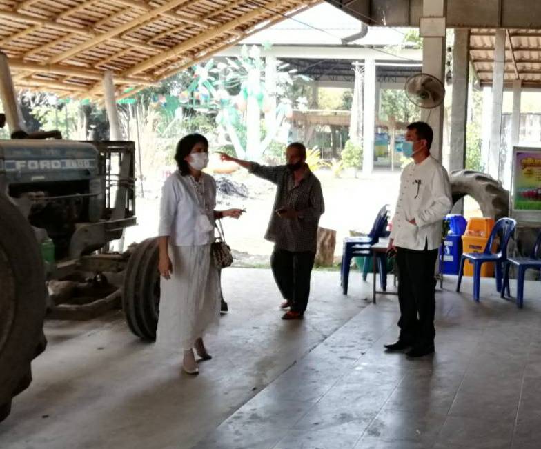 พช.ราชบุรี ตรวจเยี่ยมโรงเรียนเศรษฐกิจพอเพียงประจำจังหวัดราชบุรี