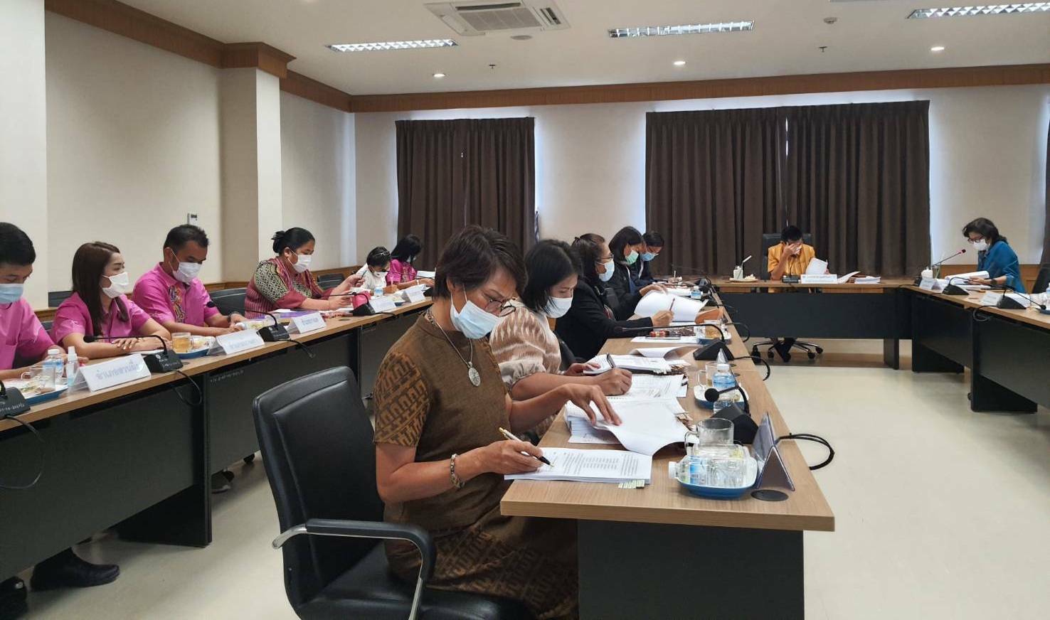 จังหวัดราชบุรีจัดประชุมคณะอนุกรรมการบริหารกองทุนพัฒนาบทบาทสตรีจังหวัดราชบุรี ครั้งที่ 1/2564