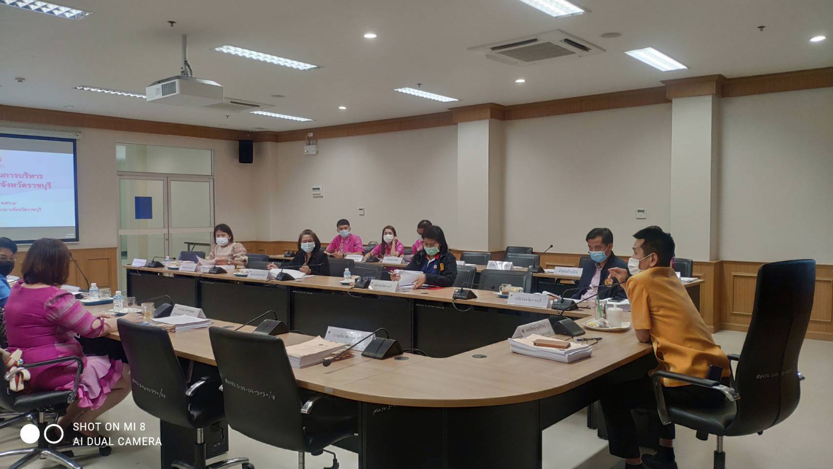 จังหวัดราชบุรีจัดประชุมคณะอนุกรรมการบริหารกองทุนพัฒนาบทบาทสตรีจังหวัดราชบุรี ครั้งที่ 1/2564