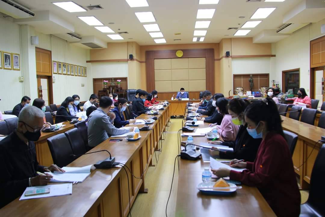 พช.ราชบุรี ประชุมเตรียมความพร้อมเพื่อพัฒนาศักยภาพเครือข่ายองค์ความรู้ KBO จังหวัดตามโครงการส่งเสริมกระบวนการเครือข่ายองค์ความรู้ KBO