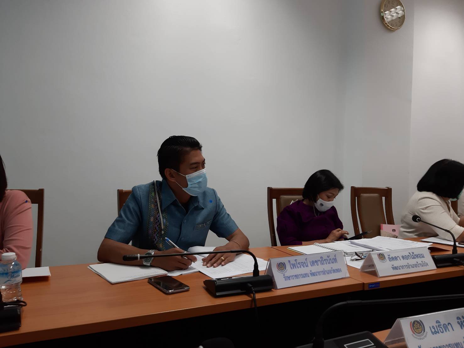 พช.ราชบุรี จัดประชุมประจำเดือนสำนักงานพัฒนาชุมชนจังหวัดราชบุรี