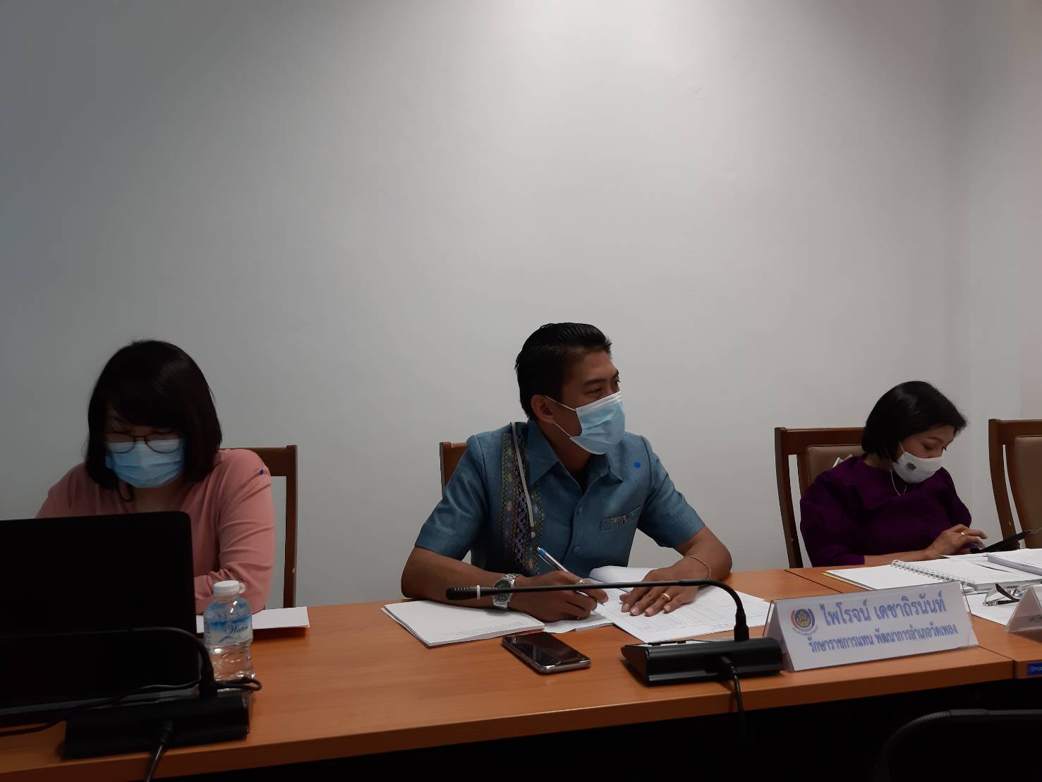 พช.ราชบุรี จัดประชุมประจำเดือนสำนักงานพัฒนาชุมชนจังหวัดราชบุรี