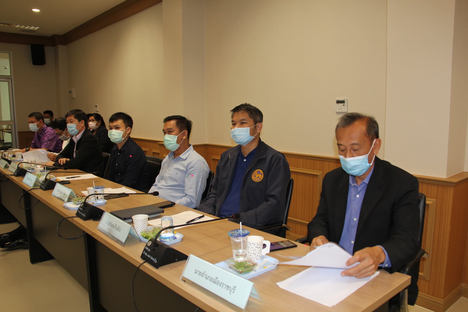 พช.ราชบุรี ร่วมประชุมการตรวจราชการของผู้ตรวจราชการกระทรวงมหาดไทย