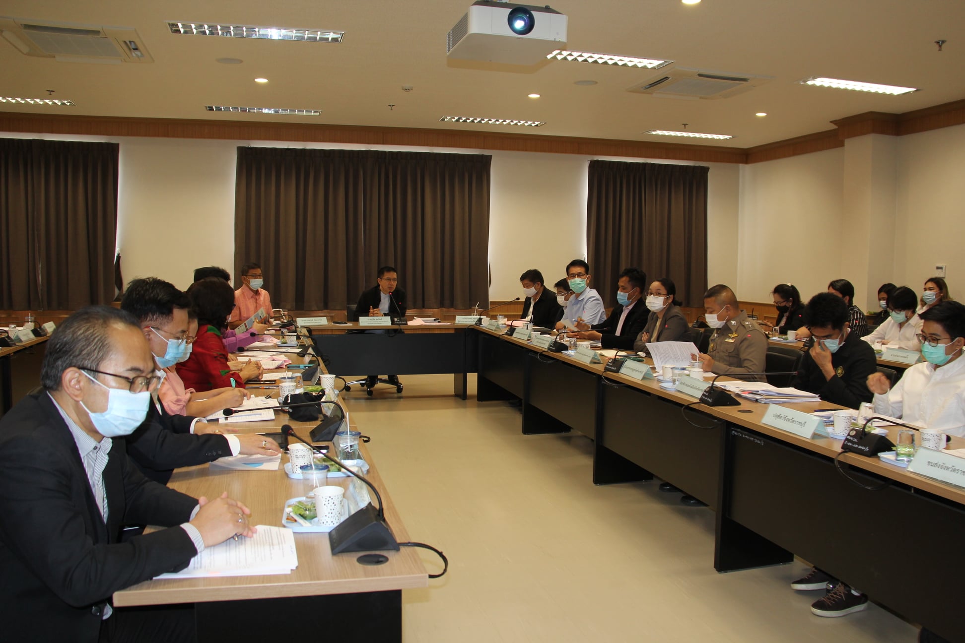 พช.ราชบุรี ร่วมประชุมการตรวจราชการของผู้ตรวจราชการกระทรวงมหาดไทย