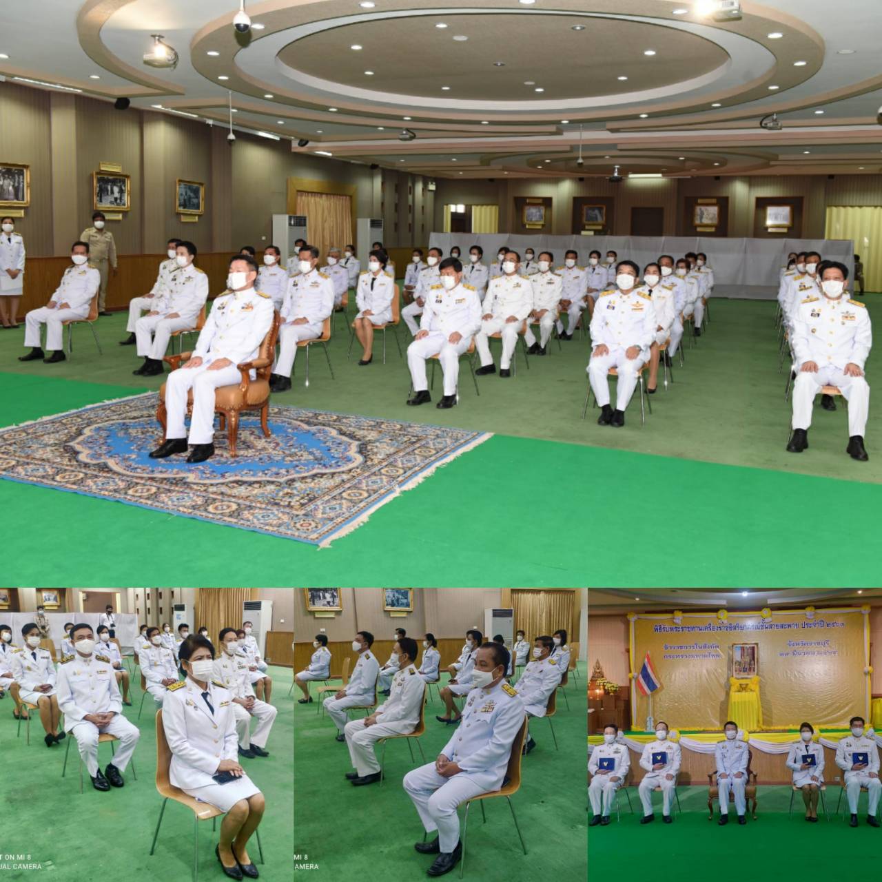 จังหวัดราชบุรีจัด “พิธีรับพระราชทานเครื่องราชอิสริยาภรณ์ชั้นสายสะพาย ประจำปี 2563”