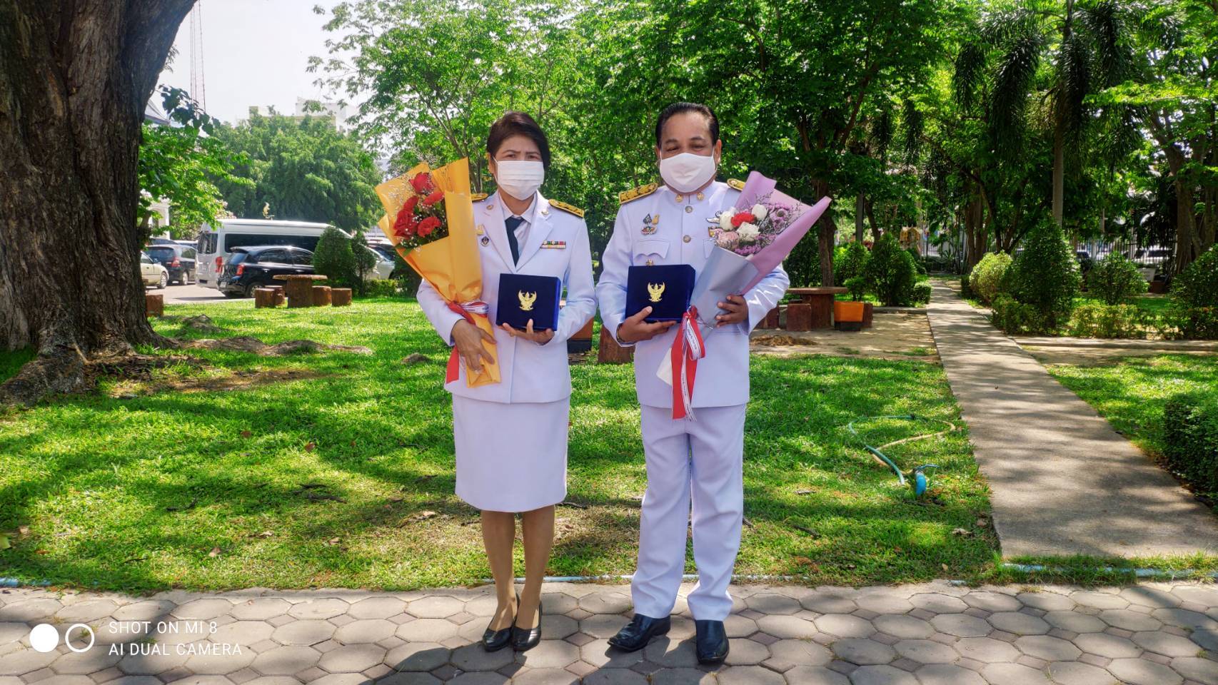 จังหวัดราชบุรีจัด “พิธีรับพระราชทานเครื่องราชอิสริยาภรณ์ชั้นสายสะพาย ประจำปี 2563”