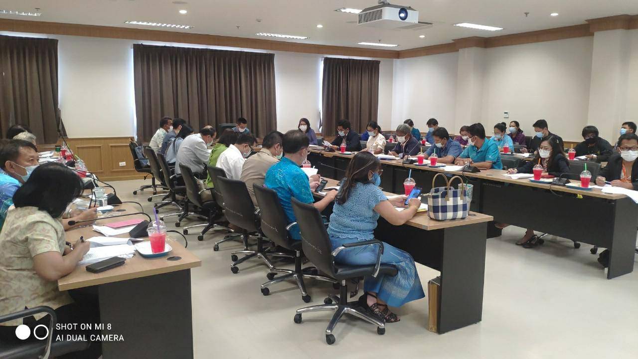 ราชบุรี จัดประชุมคณะกรรมการศูนย์บริหารงานขับเคลื่อนการพัฒนาพื้นที่ต้นแบบ การพัฒนาคุณภาพชีวิตตามหลักทฤษฎีใหม่ ประยุกต์สู่ “โคก หนอง นา โมเดล”