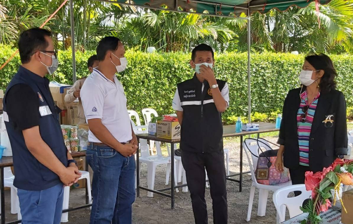 จังหวัดราชบุรี ลงพื้นที่ตรวจเยี่ยมจุดตรวจ จุดบริการ เพื่อลดอุบัติเหตุทางถนนช่วงเทศกาลสงกรานต์