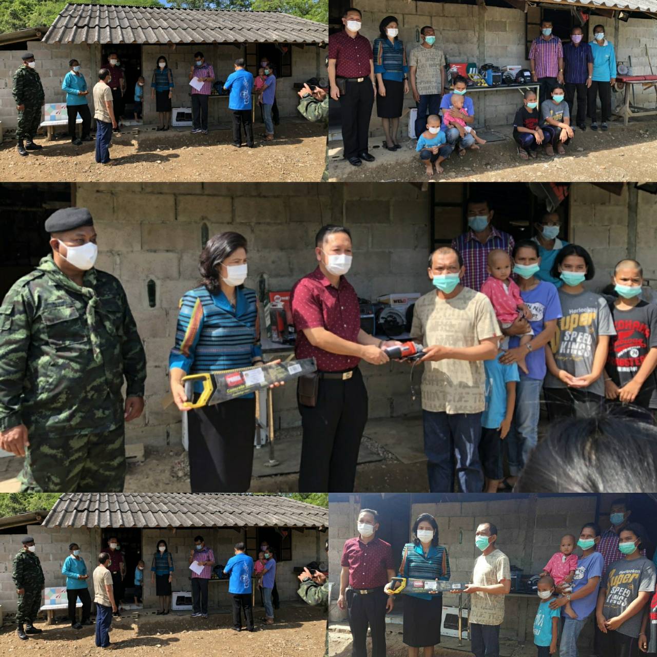 พช.ราชบุรี ร่วมกับอำเภอปากท่อ และมูลนิธิป่อเต็กตึ๊ง  มอบวัสดุอุปกรณ์สนับสนุนการพัฒนาอาชีพแก่ครัวเรือนยากจน ภายใต้บันทึกข้อตกลงความร่วมมือในการแก้ไขปัญหาความยากจนเชิงบูรณาการ