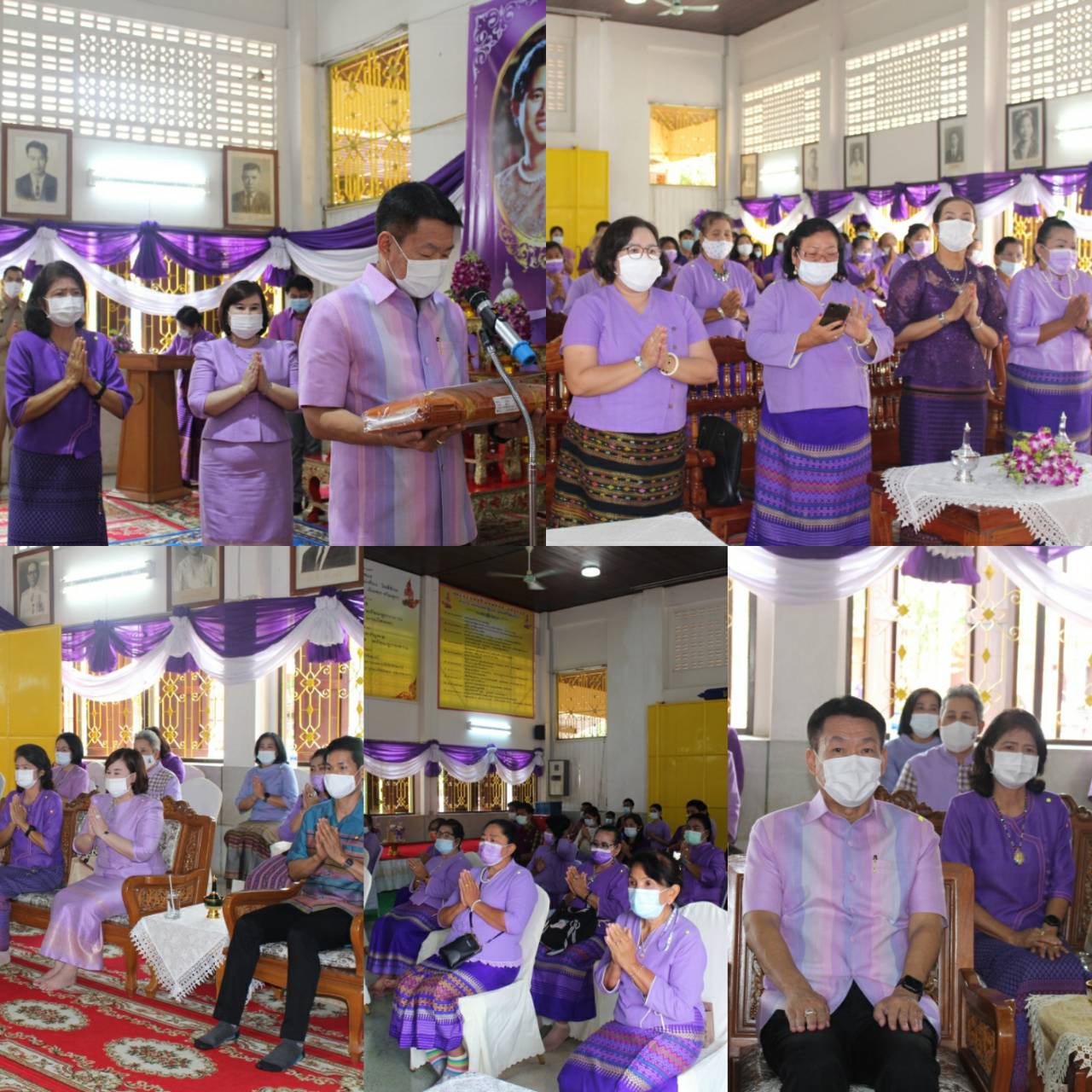 จังหวัดราชบุรี จัดพิธีทอดผ้าป่าสมทบกองทุนพัฒนาเด็กชนบท ในพระราชูปถัมภ์ สมเด็จพระเทพรัตนราชสุดาฯ สยามบรมราชกุมารี ประจำปี ๒๕๖๔