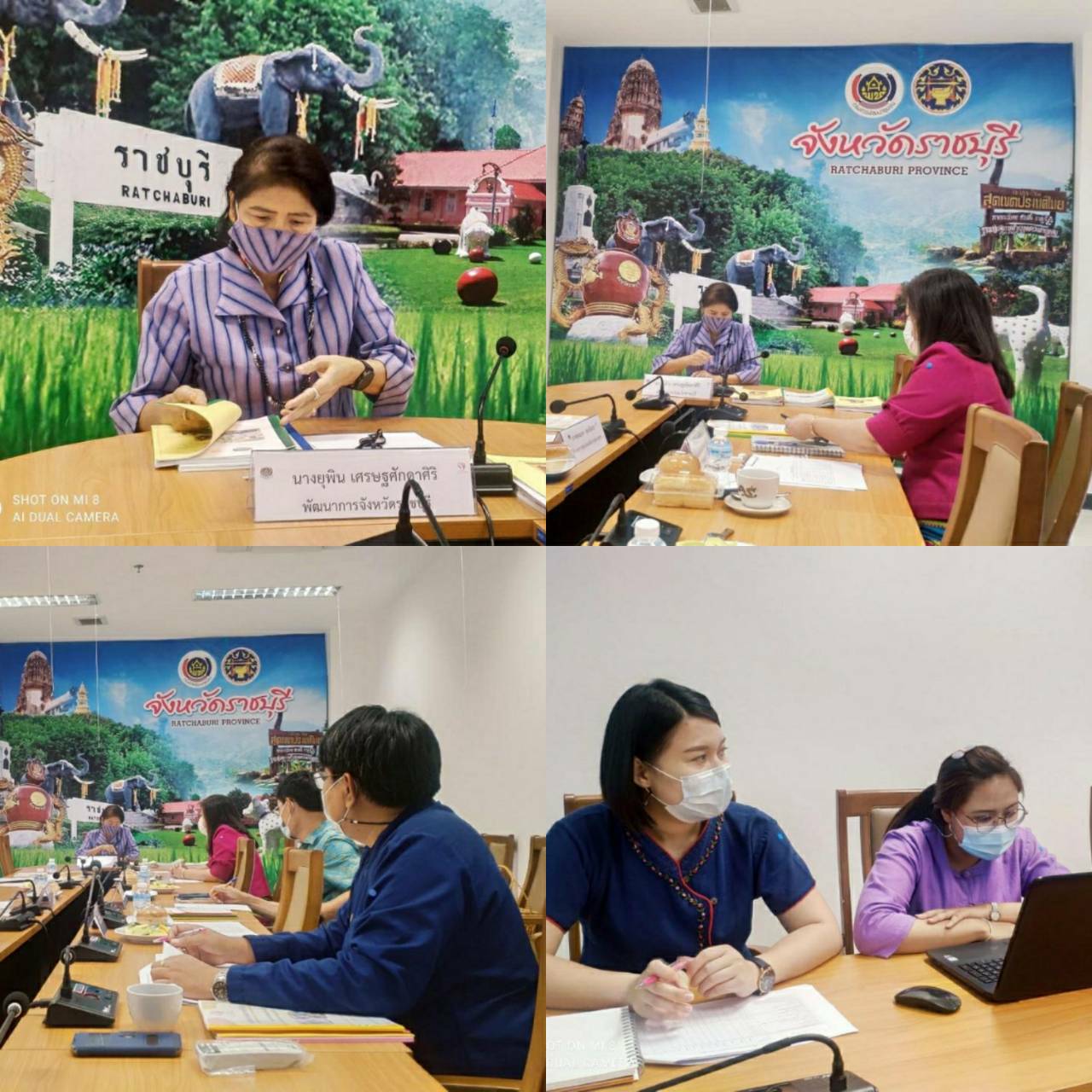 พช.ราชบุรี คัดเลือกคนกองทุนพัฒนาบทบาทสตรีดีเด่นระดับจังหวัด ประจำปี 2564