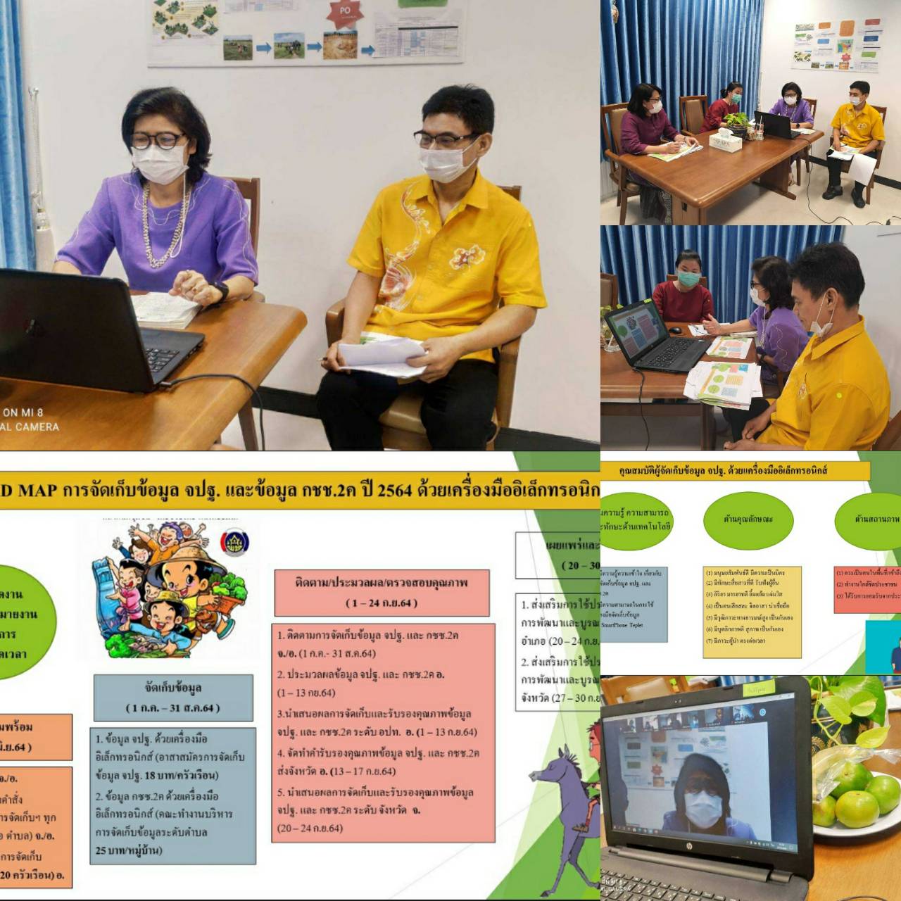 ? พช.ราชบุรี ประชุมซักซ้อมการจัดเก็บข้อมูล จปฐ. และ กชช. 2ค ปี 2564 ด้วยเครื่องมืออิเล็คทรอนิกส์(ZOOM Meeting)