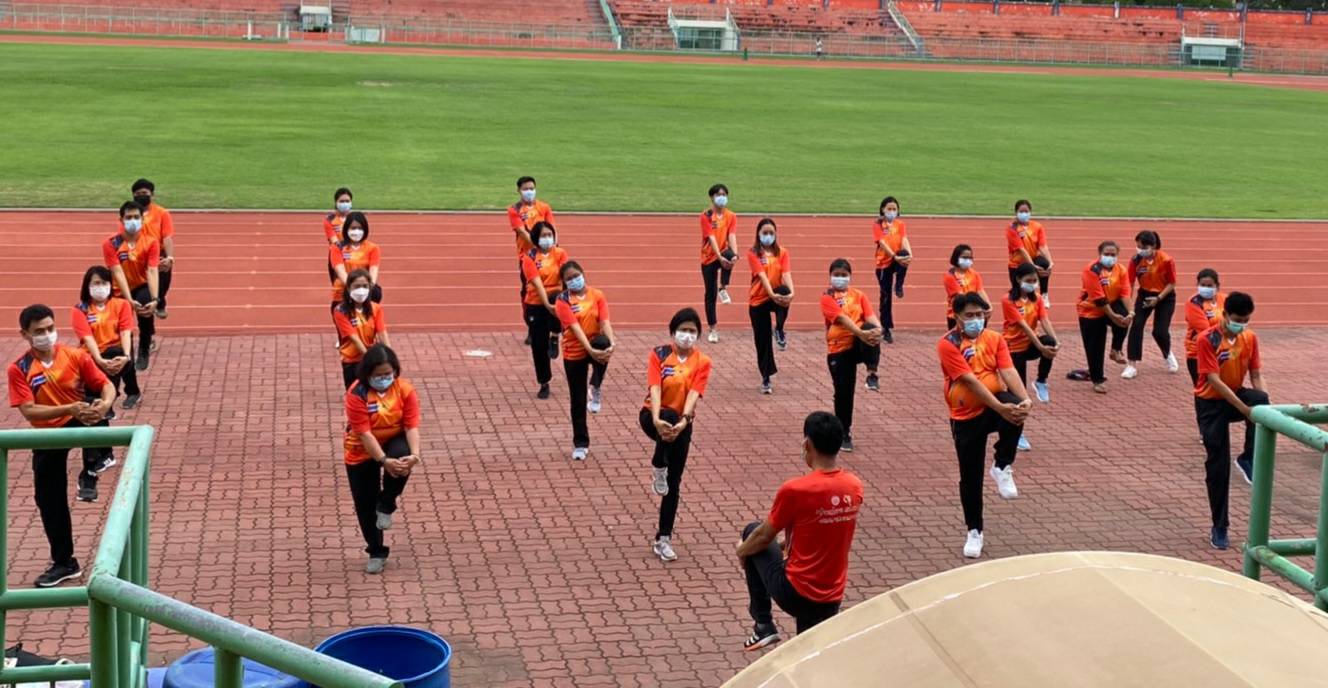 ? พช.ราชบุรี​ Kick off กิจกรรม “สร้างพลังกาย เสริมพลังใจ พัฒนาทีมงาน ต้านภัยโควิด ชาว พช.ราชบุรี”