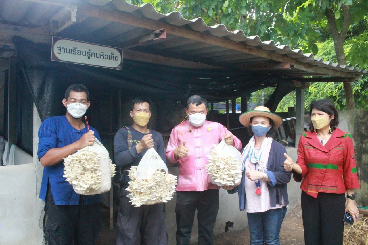 ?‘อธิบดีพช.’ เยี่ยมชมต้นแบบความสำเร็จ โคก หนอง นา พช. ไร่สุขพ่วง ขยายความสุขสู่ชุมชน