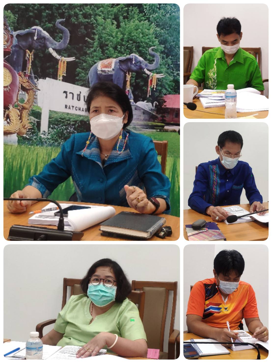 ?พช.ราชบุรี รับฟัง การประชุมมอบนโยบายและแนวทางการดำเนินงานพัฒนาชุมชน ประจำปี 2565 สู่การขับเคลื่อนงานพัฒนาสู่วิถียั่งยืน