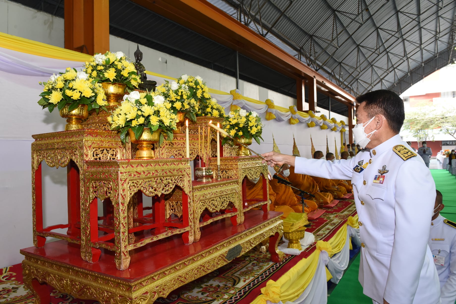 ? พช.ราชบุรี ร่วมพิธีและกิจกรรมเนื่องในวันคล้ายวันพระบรมราชสมภพพระบาทสมเด็จพระบรมชนกาธิเบศร มหาภูมิพลอดุลยเดชมหาราช บรมนาถบพิตร วันชาติ และวันพ่อแห่งชาติ 5 ธันวาคม 2564