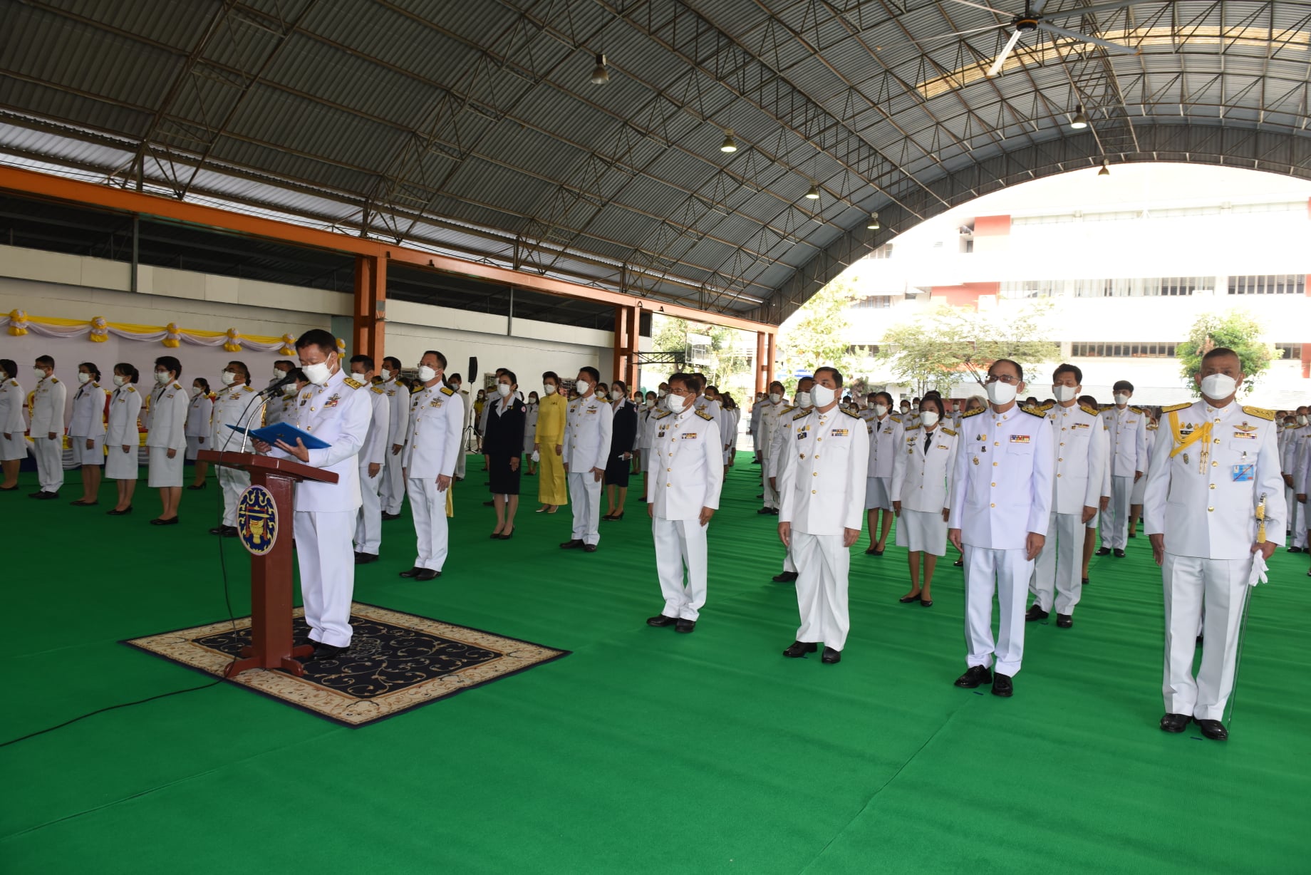 ? พช.ราชบุรี ร่วมพิธีและกิจกรรมเนื่องในวันคล้ายวันพระบรมราชสมภพพระบาทสมเด็จพระบรมชนกาธิเบศร มหาภูมิพลอดุลยเดชมหาราช บรมนาถบพิตร วันชาติ และวันพ่อแห่งชาติ 5 ธันวาคม 2564