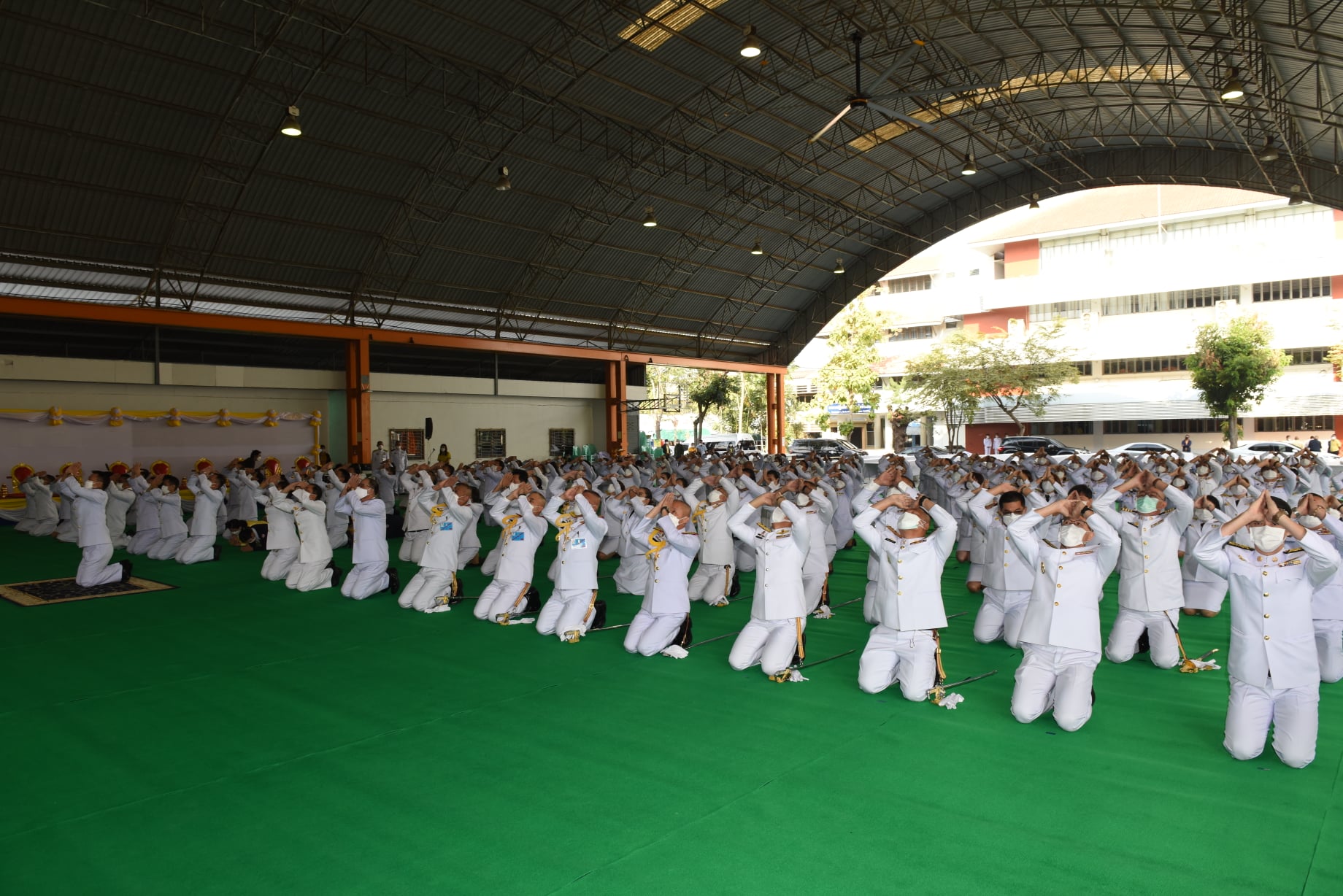 ? พช.ราชบุรี ร่วมพิธีและกิจกรรมเนื่องในวันคล้ายวันพระบรมราชสมภพพระบาทสมเด็จพระบรมชนกาธิเบศร มหาภูมิพลอดุลยเดชมหาราช บรมนาถบพิตร วันชาติ และวันพ่อแห่งชาติ 5 ธันวาคม 2564