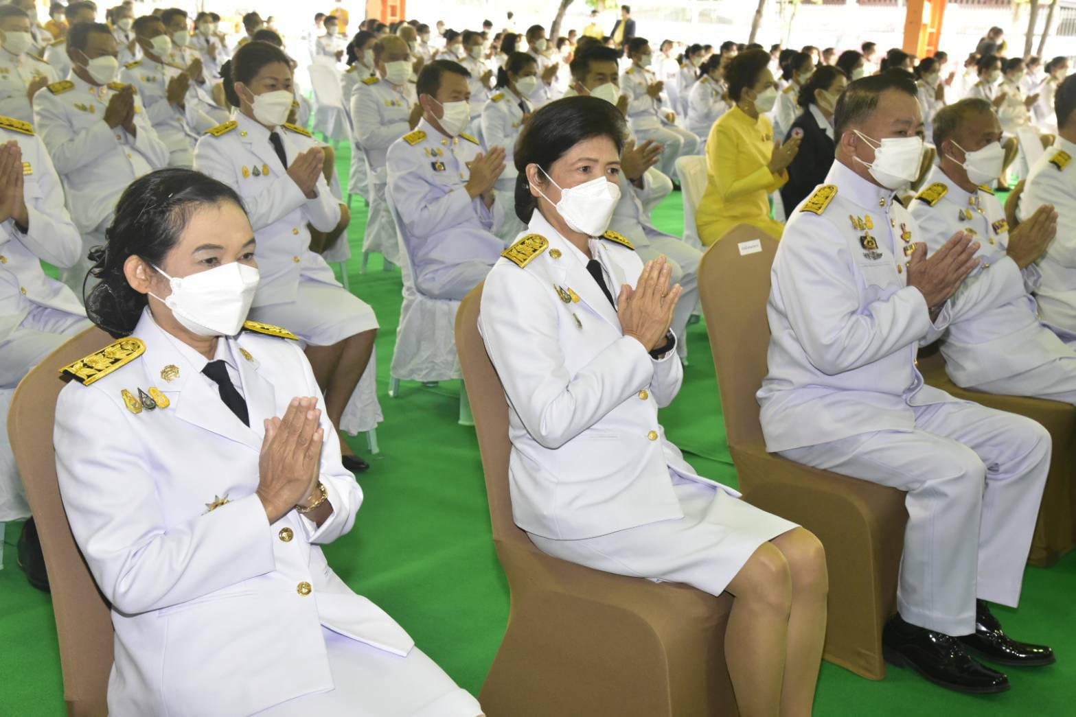 ? พช.ราชบุรี ร่วมพิธีและกิจกรรมเนื่องในวันคล้ายวันพระบรมราชสมภพพระบาทสมเด็จพระบรมชนกาธิเบศร มหาภูมิพลอดุลยเดชมหาราช บรมนาถบพิตร วันชาติ และวันพ่อแห่งชาติ 5 ธันวาคม 2564