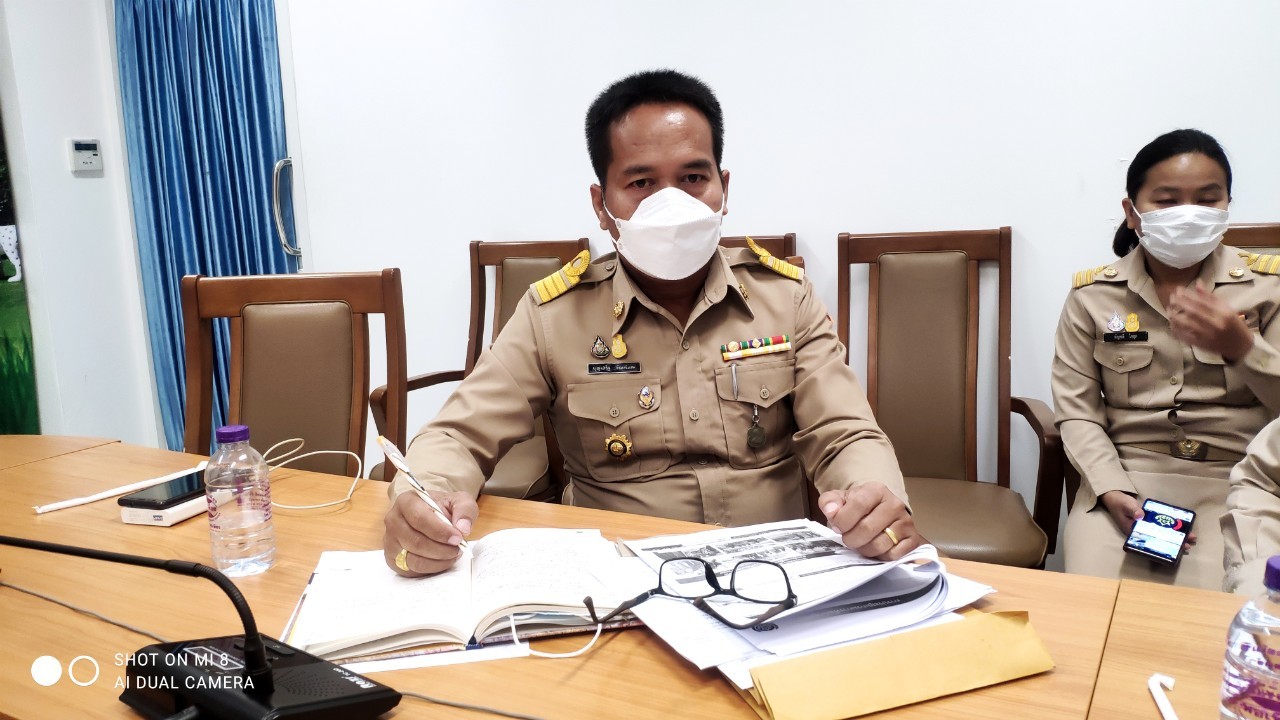 ?พช.ราชบุรี รับฟังประชุมกรมการพัฒนาชุมชน ครั้งที่ 1/2565 ผ่านระบบประชุมออนไลน์ (Video Conference)