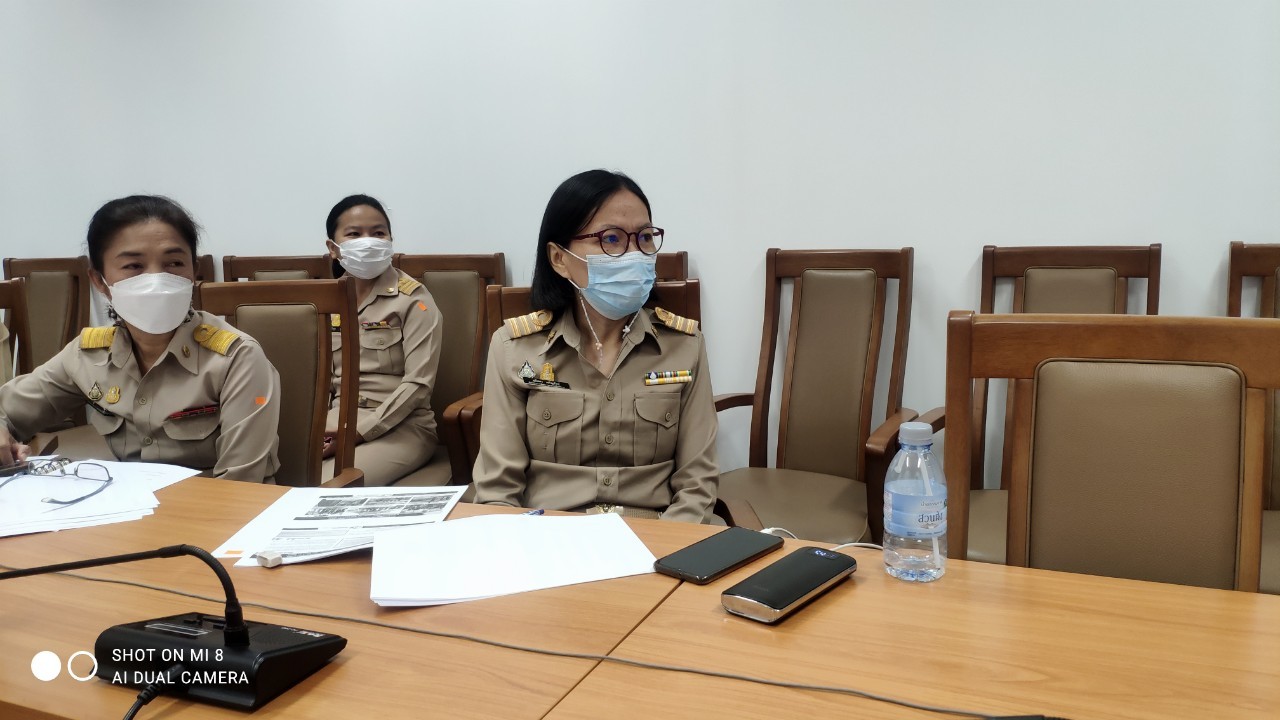 ?พช.ราชบุรี รับฟังประชุมกรมการพัฒนาชุมชน ครั้งที่ 1/2565 ผ่านระบบประชุมออนไลน์ (Video Conference)