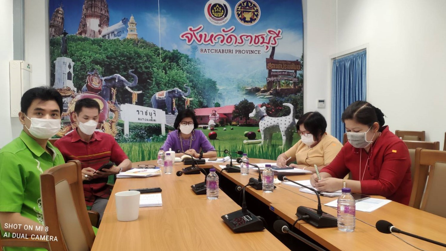 ?พช.ราชบุรี ร่วมรับฟังการประชุมชี้แจงแนวทางการดำเนินงาน โครงการพัฒนาชุมชนใสสะอาด ประจำปีงบประมาณ 2565 ผ่านระบบประชุมออนไลน์ (Video Conference)