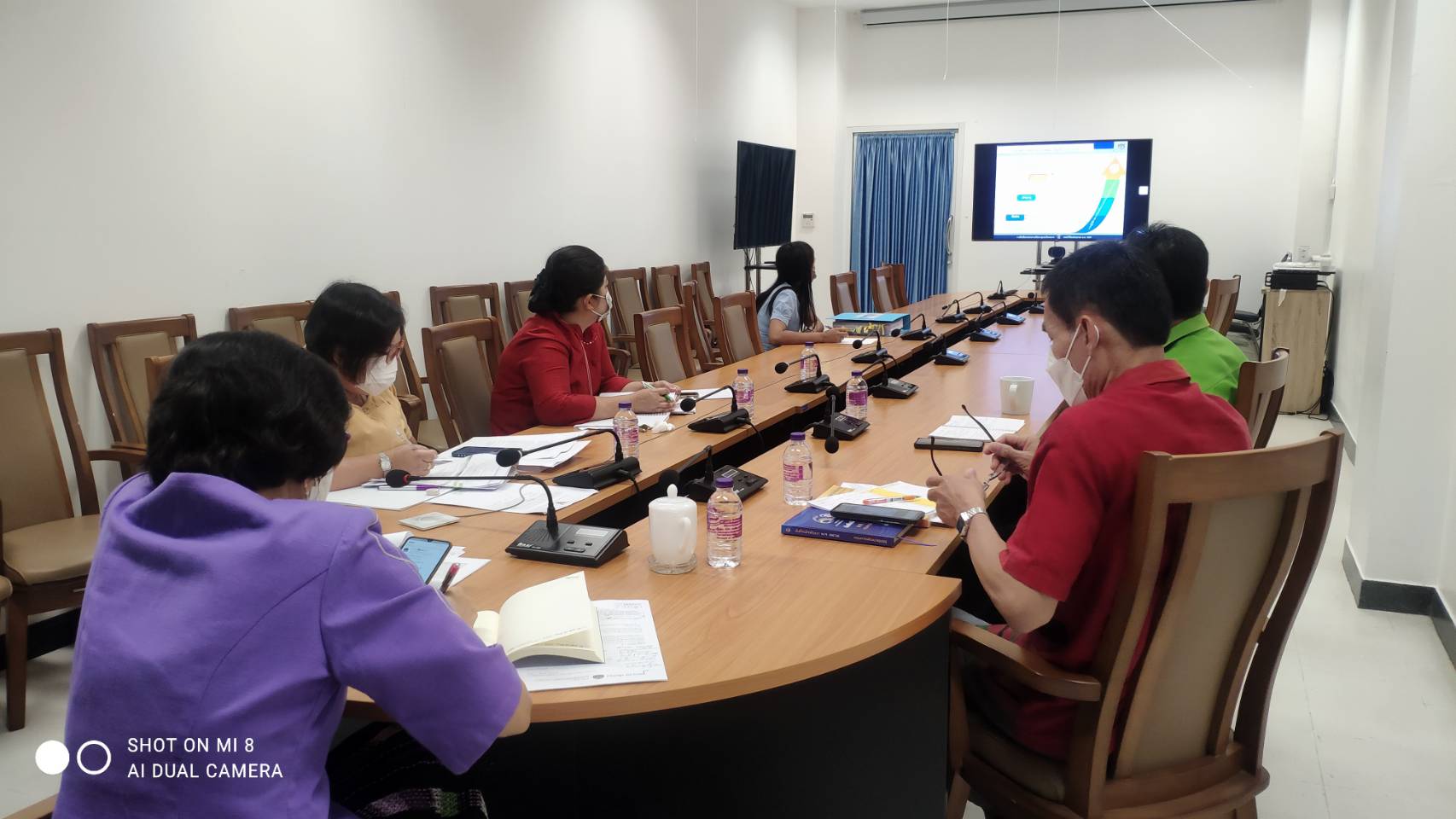 ?พช.ราชบุรี ร่วมรับฟังการประชุมชี้แจงแนวทางการดำเนินงาน โครงการพัฒนาชุมชนใสสะอาด ประจำปีงบประมาณ 2565 ผ่านระบบประชุมออนไลน์ (Video Conference)