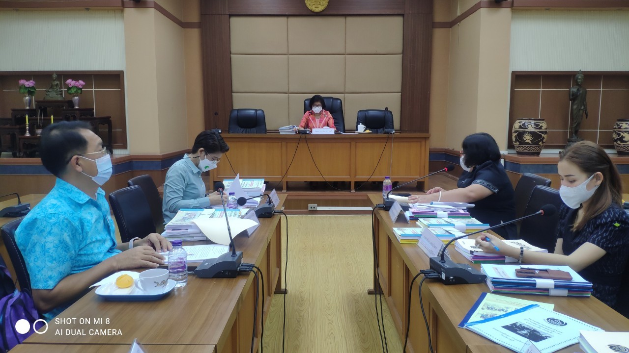 ? พช.ราชบุรี จัดประชุมคณะทำงานกลั่นกรองและตัดสินการประกวดกิจกรรมพัฒนาชุมชนดีเด่นจังหวัดราชบุรี ประจำปี 2565