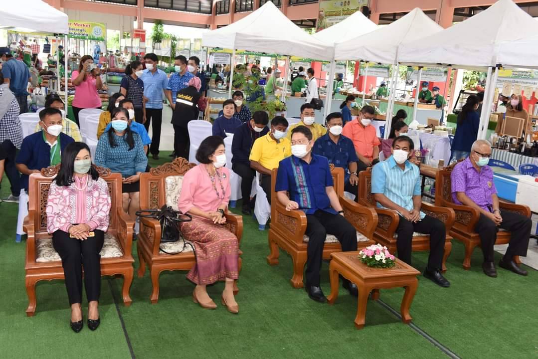 ?   พช.ราชบุรี ร่วมพิธีเปิดงาน “ตลาดเกษตรอินทรีย์” เชิญชวนมาจับจ่ายสินค้าเกษตรอินทรีย์ปลอดภัยที่ตลาดเกษตรกรจังหวัดราชบุรี