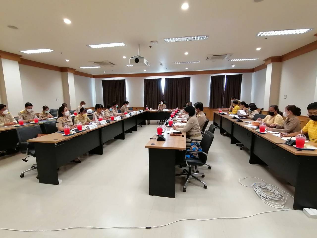 ? พช.ราชบุรี จัดประชุม ผู้บริหารงานสำนักงานพัฒนาชุมชนฯ ครั้งที่ 3/2565