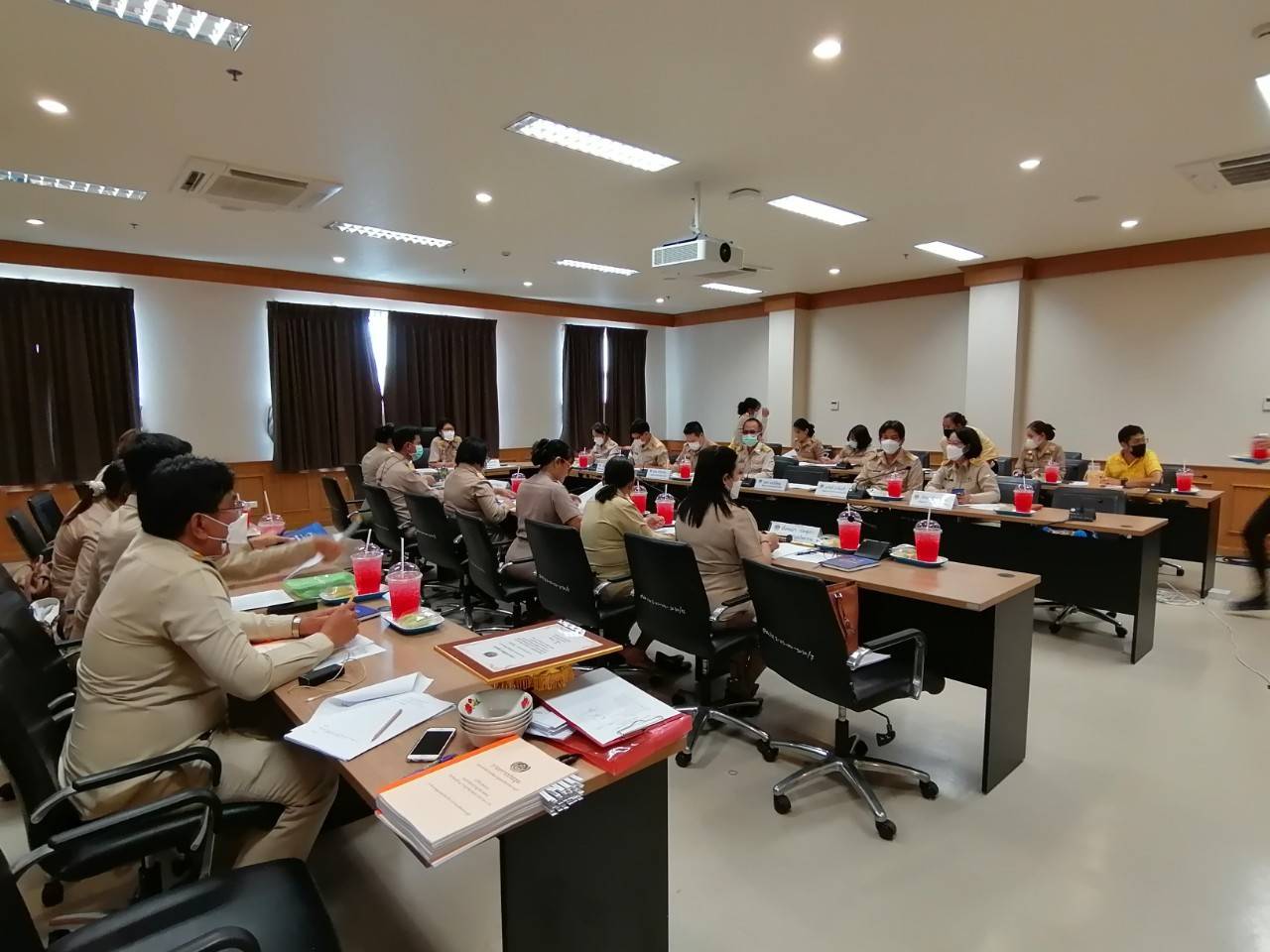 ? พช.ราชบุรี จัดประชุม ผู้บริหารงานสำนักงานพัฒนาชุมชนฯ ครั้งที่ 3/2565