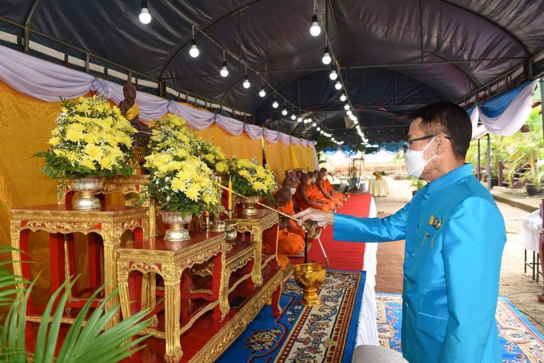 ? พช.ราชบุรี ร่วมพิธีทำบุญและฟังเทศน์บทพระธรรมเทศนาเฉลิมพระธรรมบารมี ใน “อุภินนมัตถจรกถา” เฉลิมพระธรรมบารมีสมเด็จพระนางเจ้าสิริกิติ์ พระบรมราชินีนาถ พระบรมราชชนนีพันปีหลวงเนื่องในโอกาสมหามงคลเฉลิมพระชนมพรรษา 12 สิงหาคม 2565