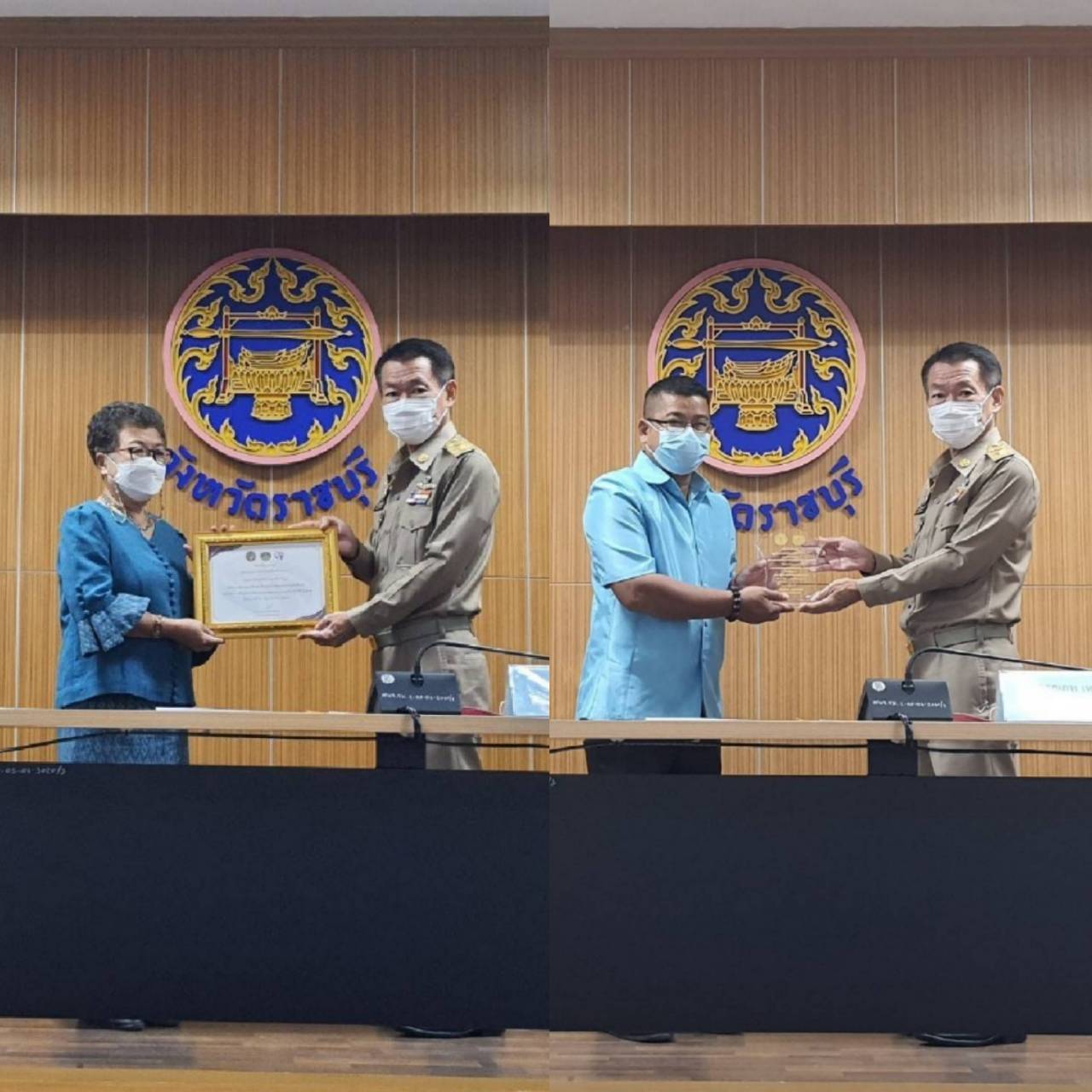 ?ราชบุรี จัดพิธีมอบโล่รางวัลและใบประกาศเกียรติคุณงานพัฒนาชุมชนดีเด่น ประจำปี 2565?