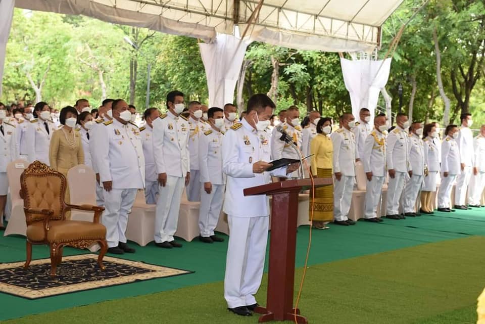 ?พช.ราชบุรี ร่วมทำบุญตักบาตรและถวายสัตย์ปฏิญาณเพื่อเป็นข้าราชการที่ดีและพลังของแผ่นดิน เนื่องในโอกาสวันเฉลิมพระชนมพรรษาพระบาทสมเด็จพระเจ้าอยู่หัว