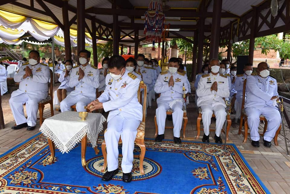 ? พช.ราชบุรี ร่วมพิธีเจริญพระพุทธมนต์สมโภชพระบรมธาตุเจดีย์เฉลิมพระเกียรติพระบาทสมเด็จพระเจ้าอยู่หัว เนื่องในโอกาสวันเฉลิมพระชนมพรรษา 28 กรกฎาคม 2565