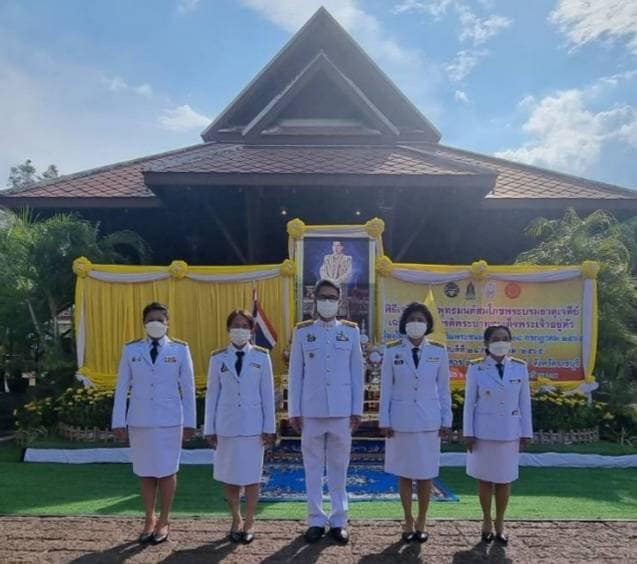 ? พช.ราชบุรี ร่วมพิธีเจริญพระพุทธมนต์สมโภชพระบรมธาตุเจดีย์เฉลิมพระเกียรติพระบาทสมเด็จพระเจ้าอยู่หัว เนื่องในโอกาสวันเฉลิมพระชนมพรรษา 28 กรกฎาคม 2565