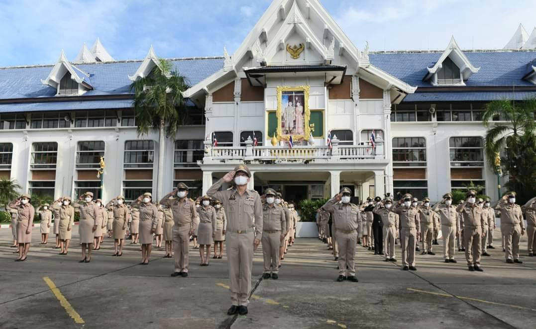 ?พช.ราชบุรี ร่วมกิจกรรมวันพระราชทานธงชาติไทย (Thai National Flag Day) รำลึกถึงพระมหากรุณาธิคุณของพระบาทสมเด็จพระมงกุฎเกล้าเจ้าอยู่หัว