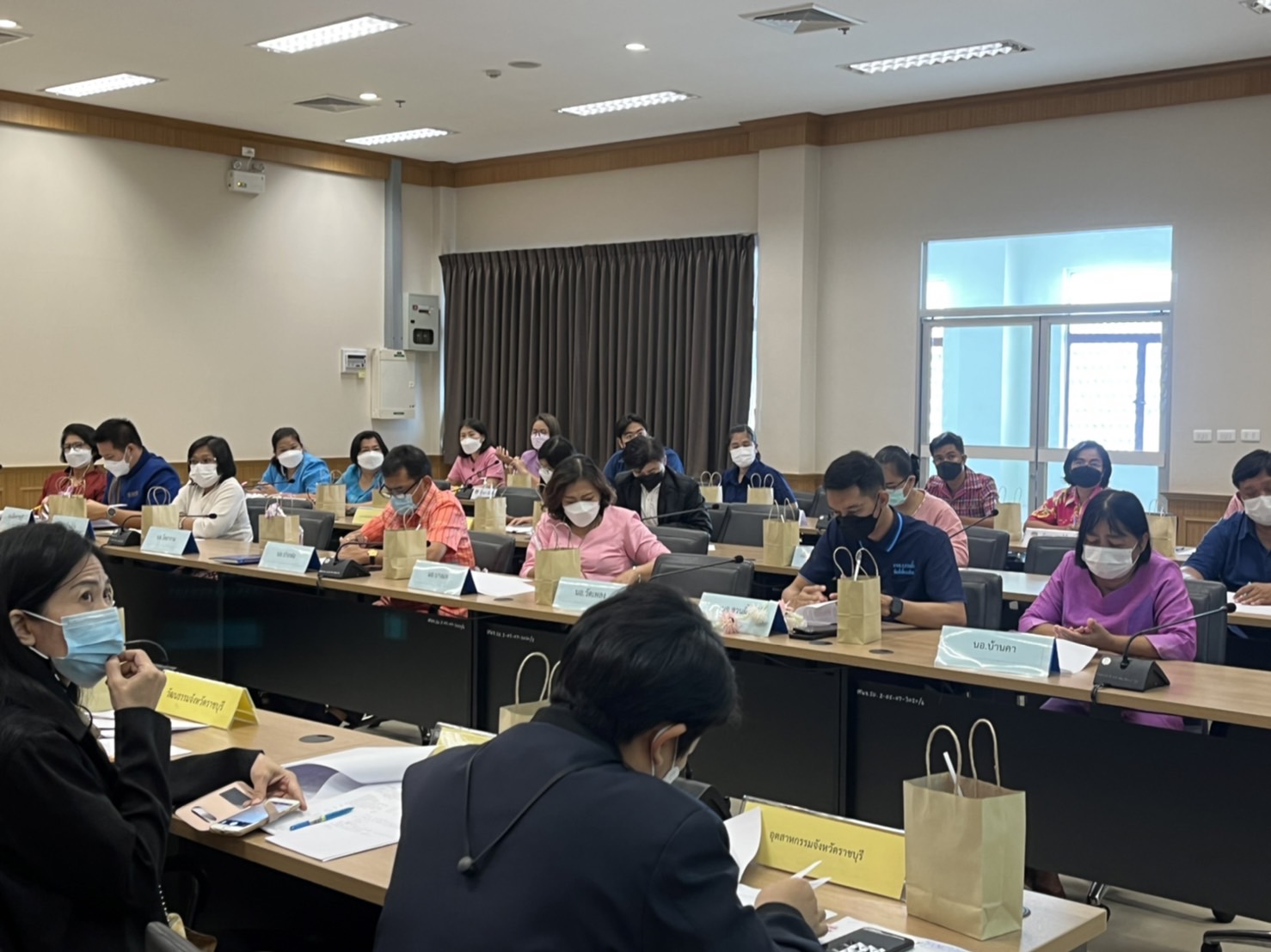 ?ราชบุรี จัดประชุมรับรองคุณภาพข้อมูลความจำเป็นพื้นฐาน (จปฐ.) ด้วยเครื่องมืออิเล็กทรอนิกส์ ระดับจังหวัด ประจำ ปี 2565