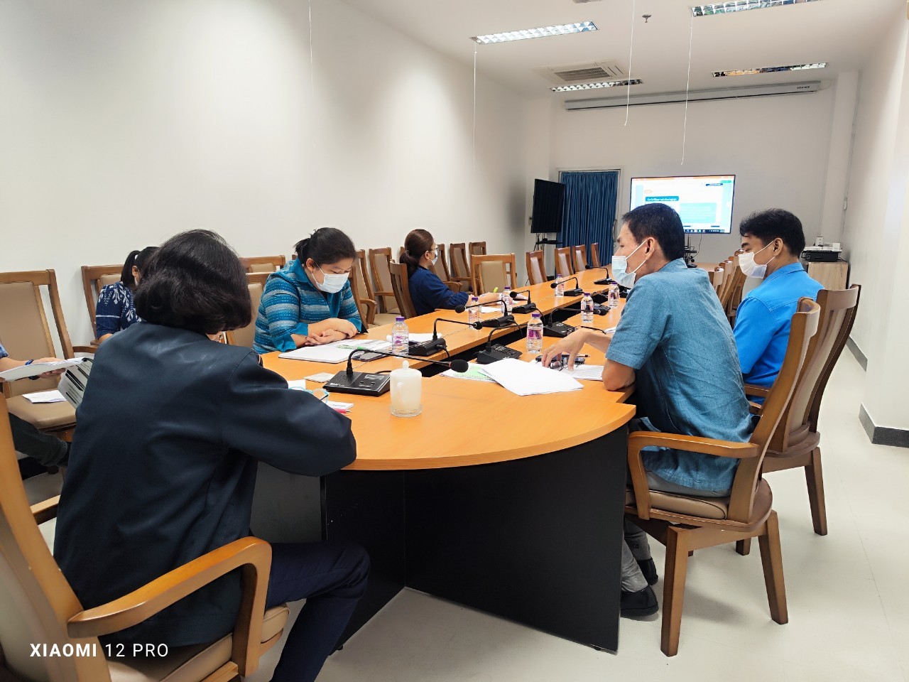 ?พช.ราชบุรี รับฟังประชุมกรมการพัฒนาชุมชน ครั้งที่ 9/2565 ผ่านระบบประชุมออนไลน์ (Video Conference)