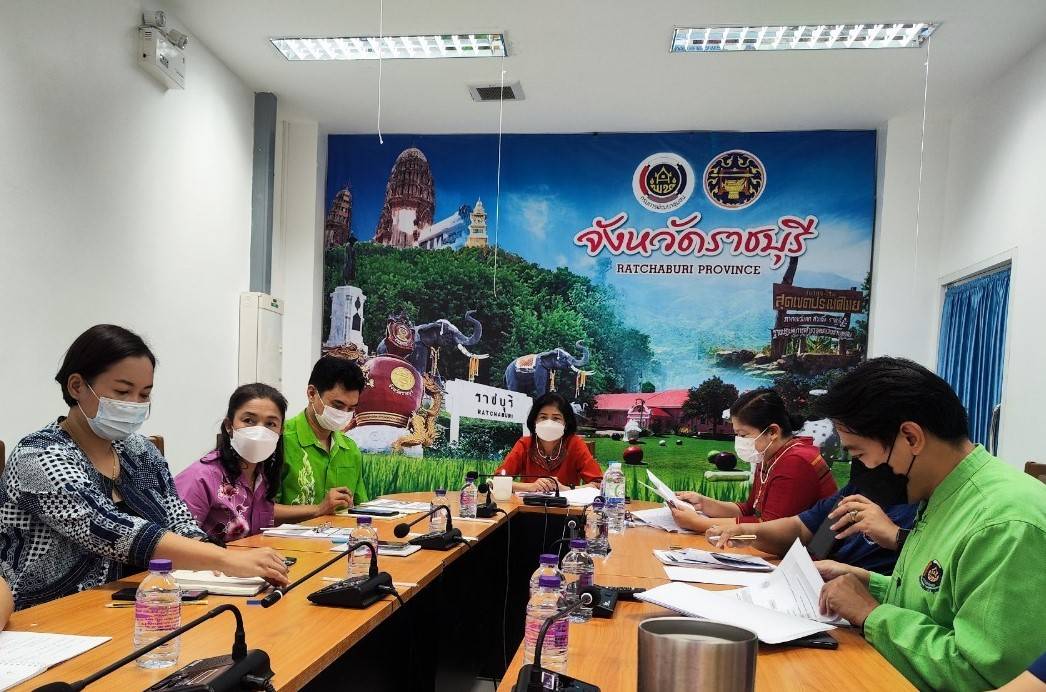 ?พช.ราชบุรี รับฟังประชุมกรมการพัฒนาชุมชน ครั้งที่ 10/2565 ผ่านระบบประชุมออนไลน์ (Video Conference)