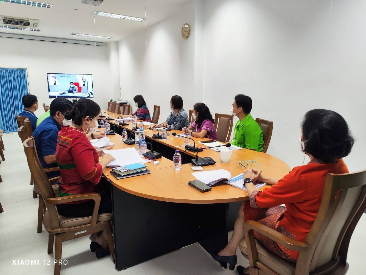 ?พช.ราชบุรี รับฟังประชุมกรมการพัฒนาชุมชน ครั้งที่ 10/2565 ผ่านระบบประชุมออนไลน์ (Video Conference)