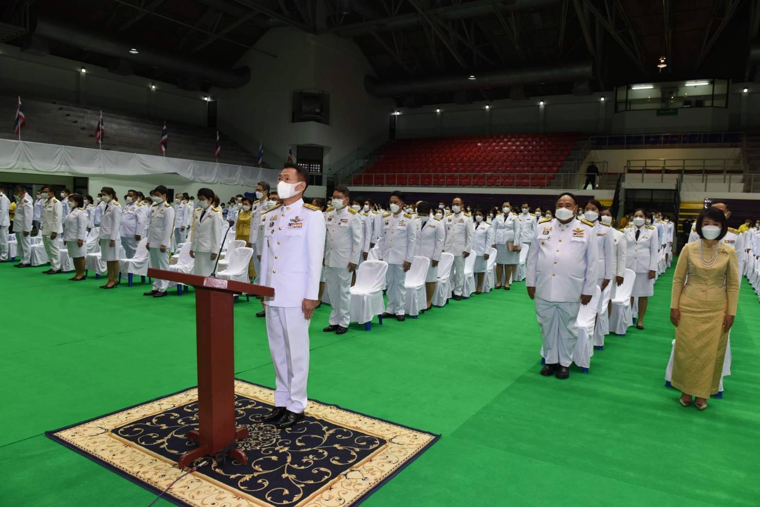 ?ผวจ.ราชบุรี นำข้าราชการในสังกัดวางพวงมาลา และนำพสนิกรน้อมรำลึกในพระมหากรุณาธิคุณ เนื่องในวันคล้ายวันสวรรคต พระบาทสมเด็จพระบรมชนกาธิเบศร มหาภูมิพลอดุลยเดชมหาราช บรมนาถบพิตร 13 ตุลาคม 2565