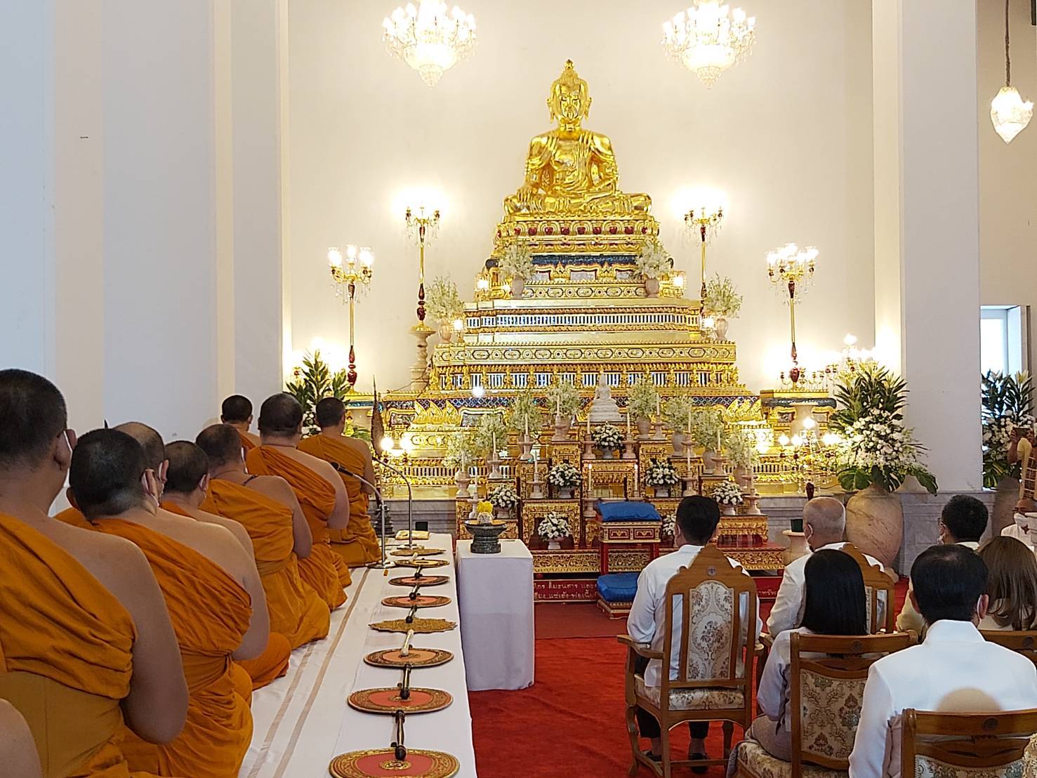 ? พช.ราชบุรี ร่วมพิธีสมโภชผ้าพระกฐินพระราชทาน กรมการพัฒนาชุมชน ประจำปี พ.ศ. 2565