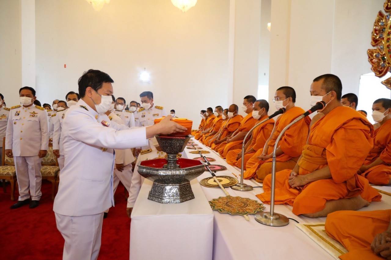 ?พช ราชบุรี ร่วมพิธีถวายผ้าพระกฐินพระราชทาน กรมการพัฒนาชุมชน ประจำปี พ.ศ. 2565