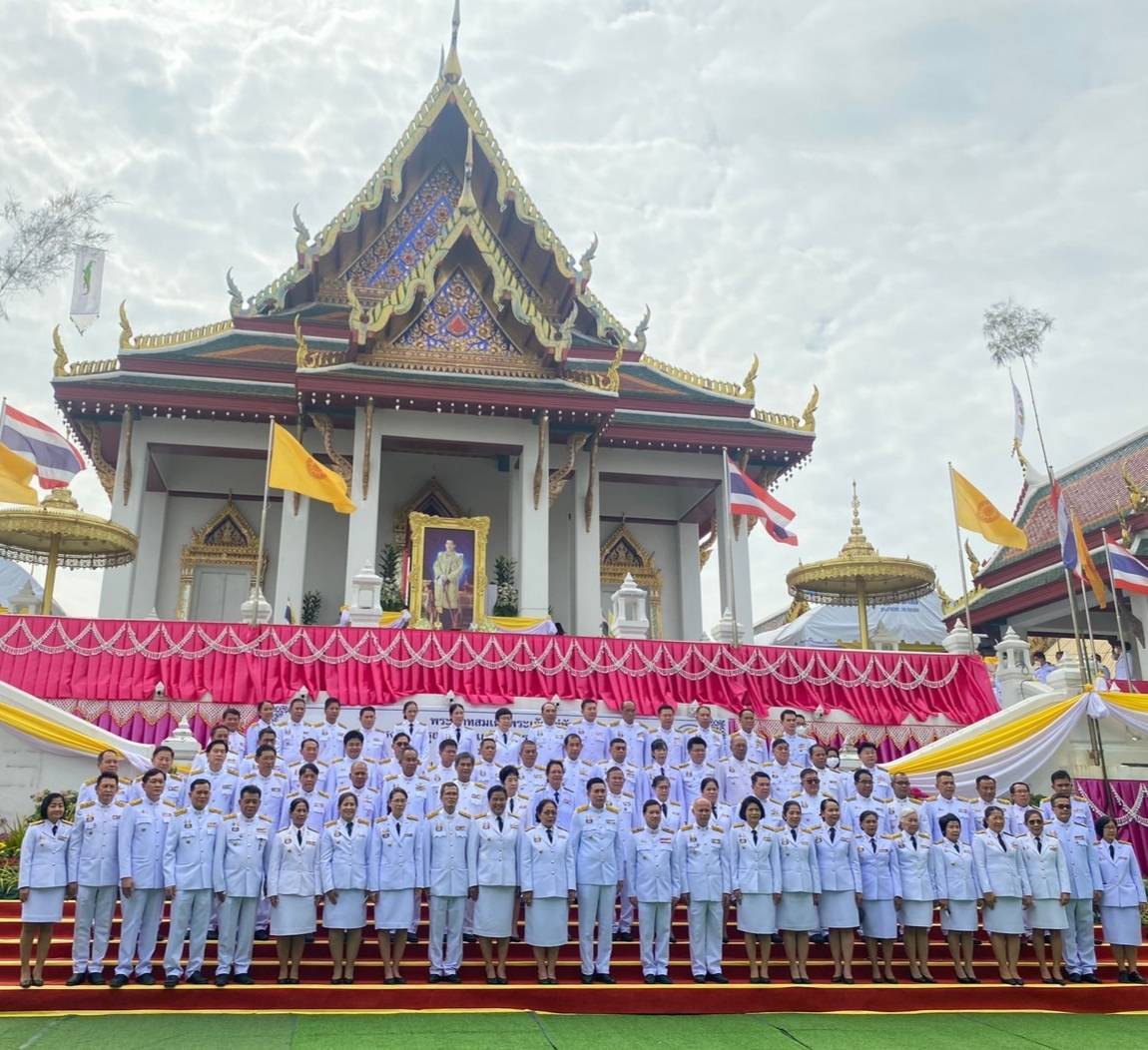 ?พช ราชบุรี ร่วมพิธีถวายผ้าพระกฐินพระราชทาน กรมการพัฒนาชุมชน ประจำปี พ.ศ. 2565