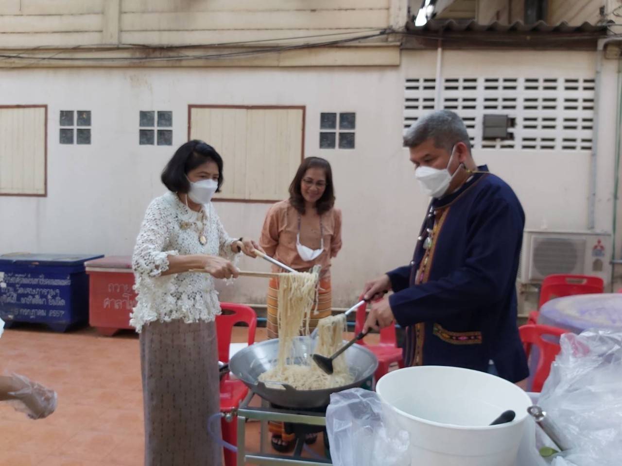 ? พช.ราชบุรี ร่วมพิธีสมโภชผ้าพระกฐินพระราชทาน กรมการพัฒนาชุมชน ประจำปี พ.ศ. 2565