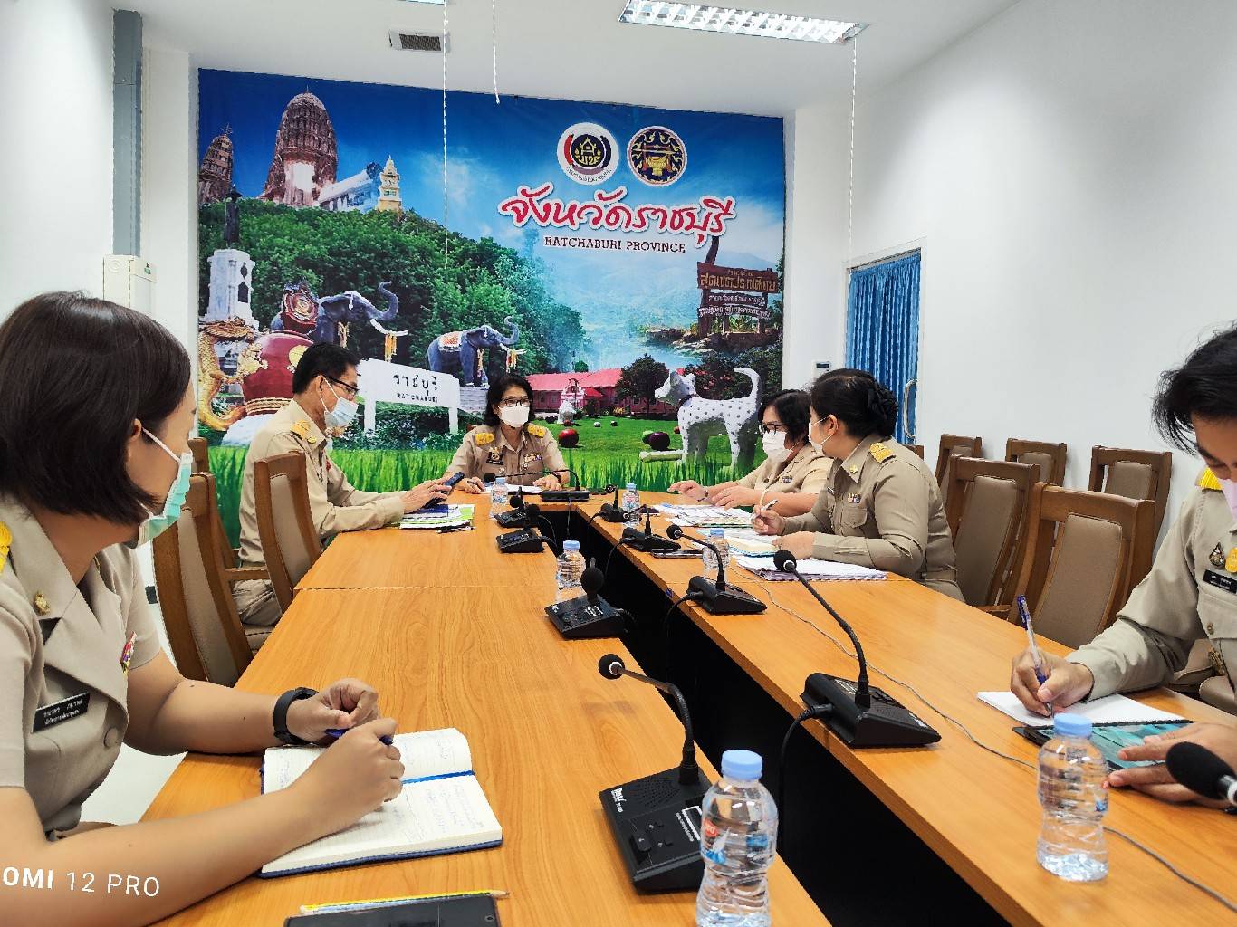 ?พช.ราชบุรี รับฟังประชุมกรมการพัฒนาชุมชน ครั้งที่ 12/2565 ผ่านระบบประชุมออนไลน์ (Video Conference)