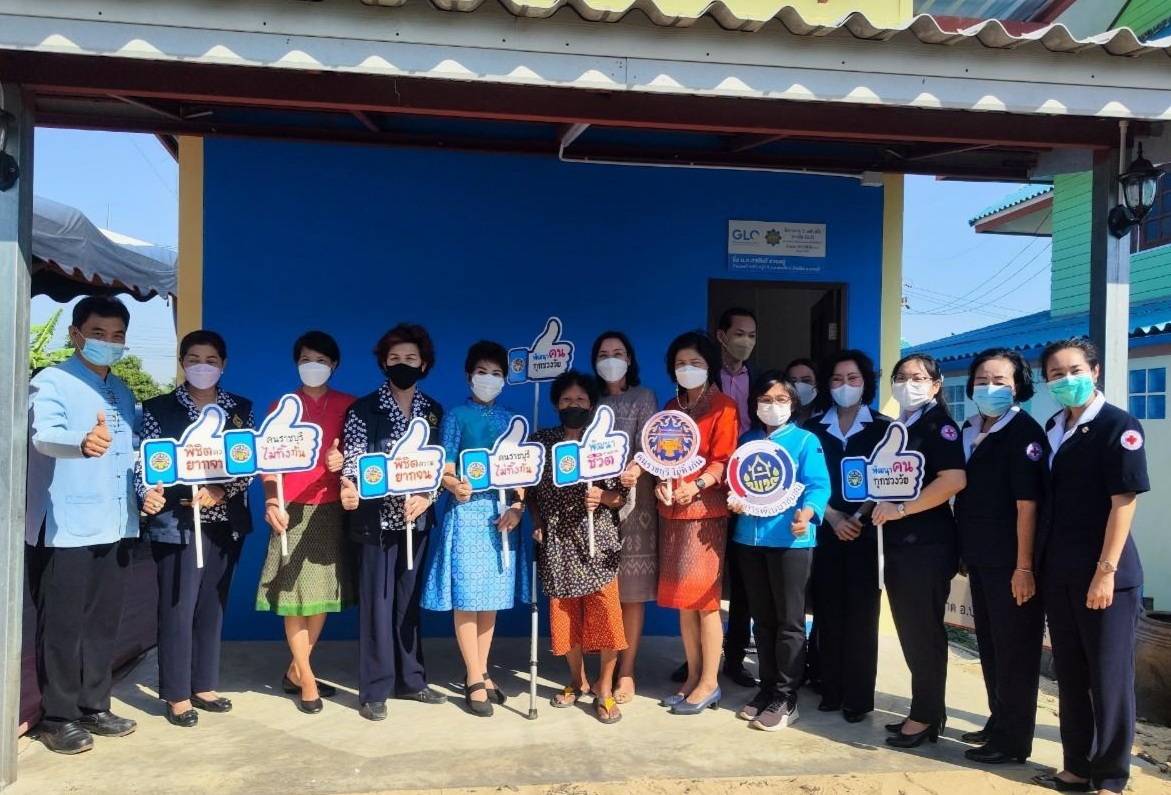 ? ศจพ.จังหวัดราชบุรี ส่งมอบ “บ้านห่วงใยจากใจ GLO” ส่งมอบความสุขให้แก่ครัวเรือนเป้าหมาย TPMAP