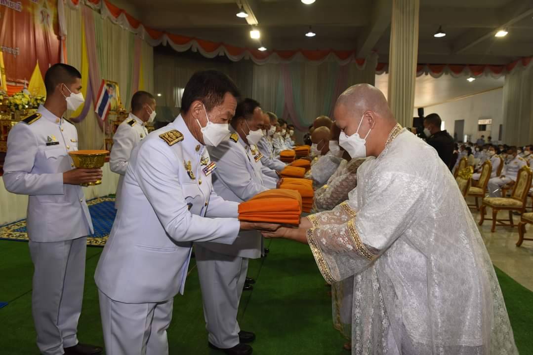 ?พช.ราชบุรี ร่วมพิธีบรรพชาอุปสมบท 99 รูป ถวายพระพรชัยมงคลแด่สมเด็จพระเจ้าลูกเธอเจ้าฟ้าพัชรกิติยาภา นเรนทิราเทพยวดี กรมหลวงราชสาริณีสิริพัชร มหาวัชรราชธิดา