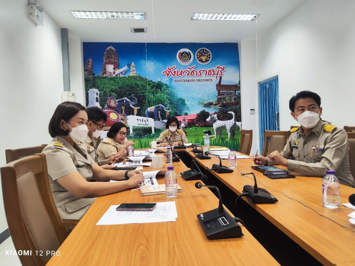 ?พช.ราชบุรี รับฟังประชุมกรมการพัฒนาชุมชน ครั้งที่ 1/2566 ผ่านระบบประชุมออนไลน์ (Video Conference)